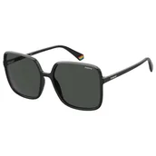 Okulary przeciwsłoneczne - Polaroid PLD 6128/S Black Grey/Grey Polarized - miniaturka - grafika 1