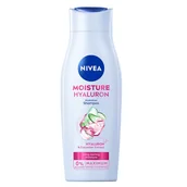 Szampony do włosów - Nivea Moisture Hyaluron szampon nawilżający z hialuronem 400ml - miniaturka - grafika 1
