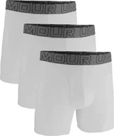 Majtki męskie - Under Armour Bokserki męskie UNDER ARMOUR Białe - 3 PAK Performance M - miniaturka - grafika 1