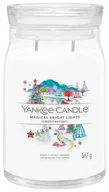 Świece - Yankee Candle Signature Magical Bright Lights Świeca Duża 567g - miniaturka - grafika 1