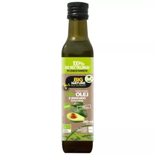 BIG NATURE Big Nature Olej z avocado BIO 250 ml - Olej spożywczy - miniaturka - grafika 1