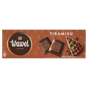 Wawel, czekolada nadziewana Tiramisu, 265 g - Czekolada - miniaturka - grafika 1