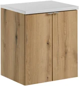 Meble łazienkowe - Zestaw meblowy 50cm z blatem - miniaturka - grafika 1