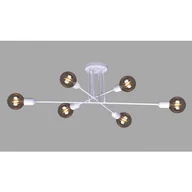 Lampy sufitowe - Biała lampa sufitowa loft patyki - 10X S141 G7-F89 - miniaturka - grafika 1