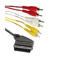 Inne akcesoria audio-wideo - Przewód EURO-6xCINCH, 1,5 m - miniaturka - grafika 1