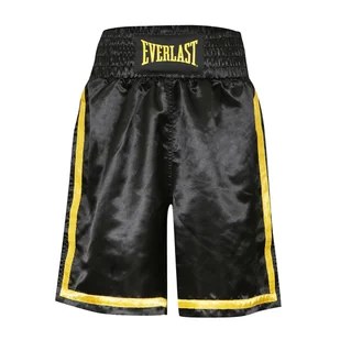 Spodenki bokserskie męskie EVERLAST Comp Boxe Short czarne EV1090 XXL - Kimona, stroje i obuwie - miniaturka - grafika 1