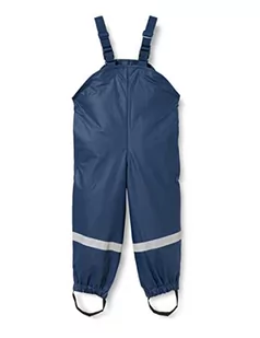 Playshoes De Pluie Dziecięce Spodnie Przeciwdeszczowe, Granatowy, 140 cm - Spodnie i spodenki dla chłopców - miniaturka - grafika 1
