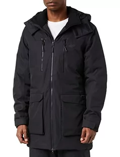 4F Męska kurtka Kum001 Jeans, głęboka czerń, XL, głęboka czerń - Kurtki męskie - miniaturka - grafika 1