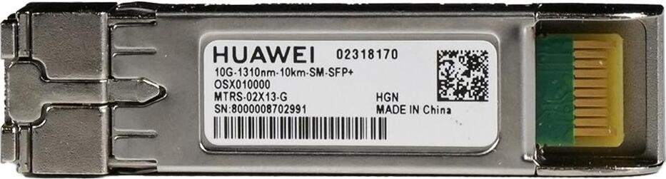 Huawei Optical Transceiver,SFP+,10G,Single-mode Module(1310nm,10km,LC) (OSX010000 02318170)