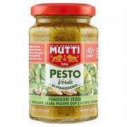 Sosy w słoikach - Mutti Mutti Pesto Verde di Pomodoro - Pesto z zielonych pomidorów (180 g) E5BE-583567568 - miniaturka - grafika 1