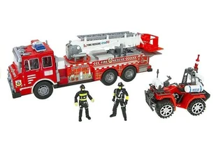 Duży Zestaw Straz Pożarna Kask Quad Strażacki - Samoloty i helikoptery - miniaturka - grafika 5