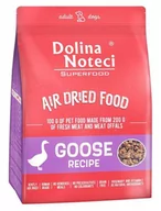 Sucha karma dla psów - Dolina Noteci Superfood Air Dried Pies Danie z gęsi 1kg - miniaturka - grafika 1