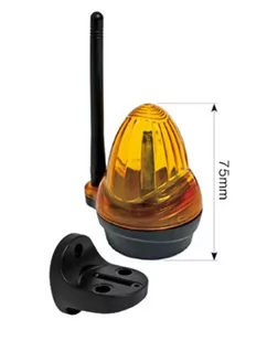 Lampa LED - Mini z anteną 12V-265V - Akcesoria do bram - miniaturka - grafika 1