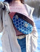 Nerki - Kolorowa Nerka XL z weluru i sztruksu Tanger - miniaturka - grafika 1