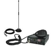 Anteny samochodowe - Pakiet odbiorników radiowych CB Escort HP 8024 ASQ + antena CB Extra 40 z magnesem - miniaturka - grafika 1