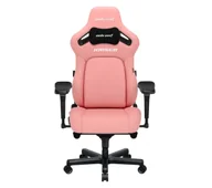 Fotele gamingowe - Anda Seat Kaiser 4 L Gamingowy do 120kg Skóra Eco Różowy - miniaturka - grafika 1