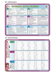 Podkładka edukacyjna. ABC 02. Język polski. Ortografia języka polskiego - Książki edukacyjne - miniaturka - grafika 1