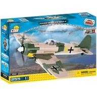 Klocki - Cobi Small Army samolot Focke-Wulf FW 190 - miniaturka - grafika 1