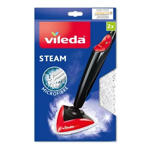 Zestaw 2 zapasowych końcówek do do mopa Vileda Steam Mop - Miotły, szufle, mopy - miniaturka - grafika 1