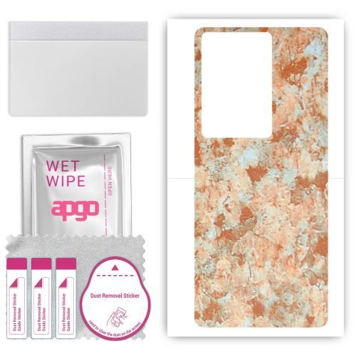 folia naklejka skórka strukturalna na TYŁ do Vivo Y78 t1 - Kamień Piaskowiec - apgo SKINS