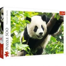 Puzzle 500 Panda TREFL - Pozostałe książki - miniaturka - grafika 1