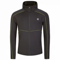 Bluzy sportowe męskie - Męska bluza Dare 2b Assimilate Core Str Rozmiar: XL / Kolor: szary/żółty - miniaturka - grafika 1