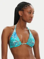 Stroje kąpielowe - Seafolly Góra od bikini La Mer 31412-214 Turkusowy - miniaturka - grafika 1