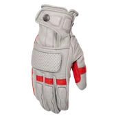 Rękawice motocyklowe - Rękawice Motocyklowe Rusty Stitches Calvin Jasnoszary/CzerwonyXXL - miniaturka - grafika 1