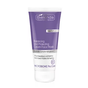Bielenda Professional Równoważąco-ochronna kremowa maska do twarzy MICROBIOME Pro Care 175 ml - Maseczki do twarzy - miniaturka - grafika 1