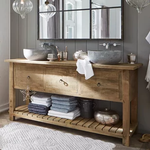 Podwójna szafka łazienkowa Ravel - Szafki łazienkowe - miniaturka - grafika 1