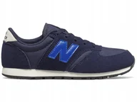 Buty sportowe damskie - Buty New Balance 420 YC420SB granatowe na co dzień zamszowe 35,5 - miniaturka - grafika 1
