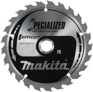 Makita Cutting disc Efficut 260x30x2.15mm 24T 23o - Tarcze do pił - miniaturka - grafika 1