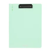 Deski z klipsem - Deska Strigo z górnym klipem A4 miętowa clipboard podkładka do pisania - miniaturka - grafika 1