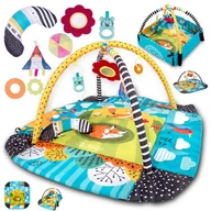 Maty edukacyjne - DUŻA DWUSTRONNA MATA EDUKACYJNA DLA DZIECI ZESTAW - miniaturka - grafika 1