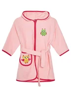 Szlafroki dla dzieci - Playshoes Szlafrok 340009 M Różowy - miniaturka - grafika 1