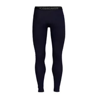 Bielizna sportowa męska - Kalesony męskie Icebreaker Merino 200 Oasis Sonebula Leggings Midnight Navy/Snow/Cb  L - miniaturka - grafika 1