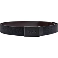 Paski - HUGO Skórzany dwustronny pasek Garlond-B_Sr35_grp - miniaturka - grafika 1