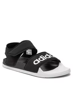 Klapki i japonki męskie - Adidas Sandały adilette Sandal F35416 Czarny - grafika 1