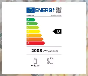 Lada cukiernicza WCh-1/C5 WO 750 ELLADA - Szafy i witryny chłodnicze - miniaturka - grafika 4