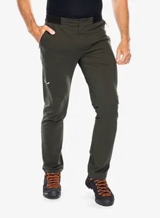 Spodnie męskie Salewa Pedroc 4 DST Regular Pant - dark olive - Spodnie narciarskie - miniaturka - grafika 1