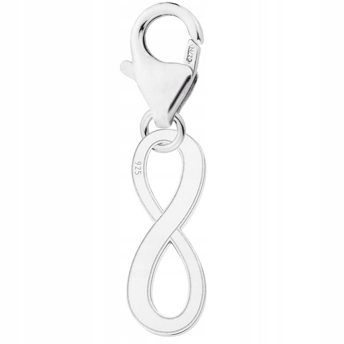 Zawieszka Srebrna z Nieskończonością Infinity Znak Nieskończony SREBRO 925