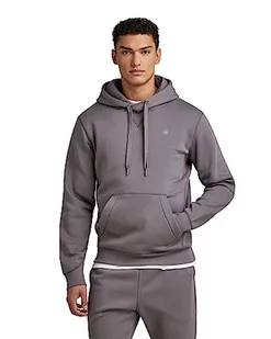 G-STAR RAW Męska bluza z kapturem Premium Core z długim rękawem, Szary (Rabbit D16121-c235-g077), M - Bluzy męskie - miniaturka - grafika 1