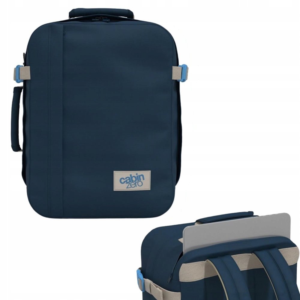 Plecak podróżny 2w1 CabinZero Classic Tech 28 l - blue grotto