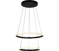 Lampy sufitowe - Zuma Line P22082M-2R - LED Żyrandol na lince RIDE LED/22W/230V + LED/14W czarny - miniaturka - grafika 1