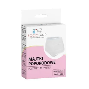 Bocioland Majtki poporodowe siateczkowe, rozmiar XL - Bielizna lecznicza - miniaturka - grafika 2