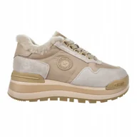 Buty sportowe damskie - Buty damskie Big Star OO274A214 beige 37 Eu - miniaturka - grafika 1
