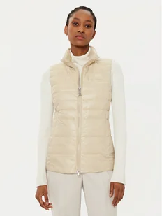 Patrizia Pepe Bezrękawnik 8O0172/A503-B814 Beżowy Regular Fit - Kamizelki damskie - miniaturka - grafika 1