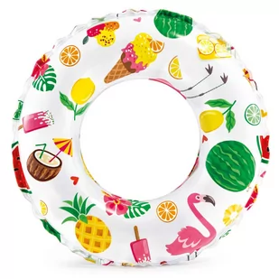 Kółko Koło Do Pływania plażowe Smakołyk 51cm Intex - Materace dmuchane i koła do pływania - miniaturka - grafika 1