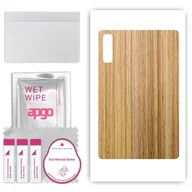 Akcesoria do tabletów i e-booków - folia naklejka skórka strukturalna na TYŁ do Lenovo Tab M10 5G - Drewno Dąb Miodowy - apgo SKINS - miniaturka - grafika 1