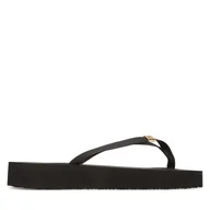 Klapki i japonki damskie - Japonki Tommy Hilfiger Elevated Chic Beach Sandal FW0FW08523 Czarny - miniaturka - grafika 1